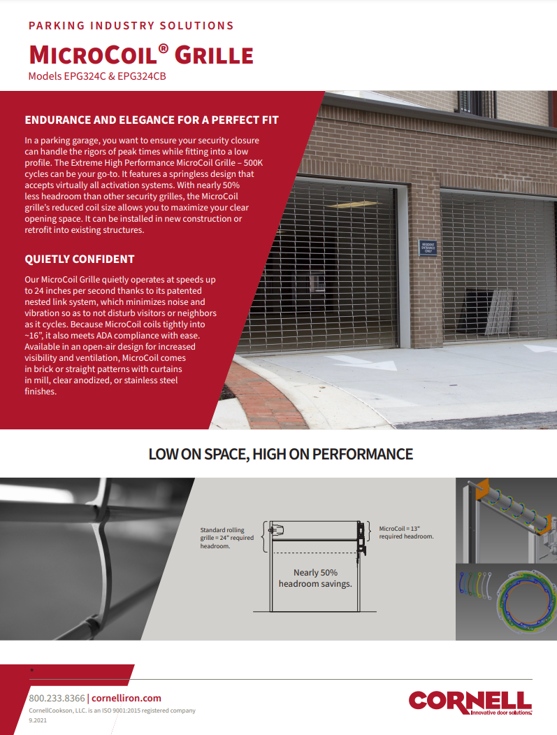 MicroCoil Application Sheet - Cornell