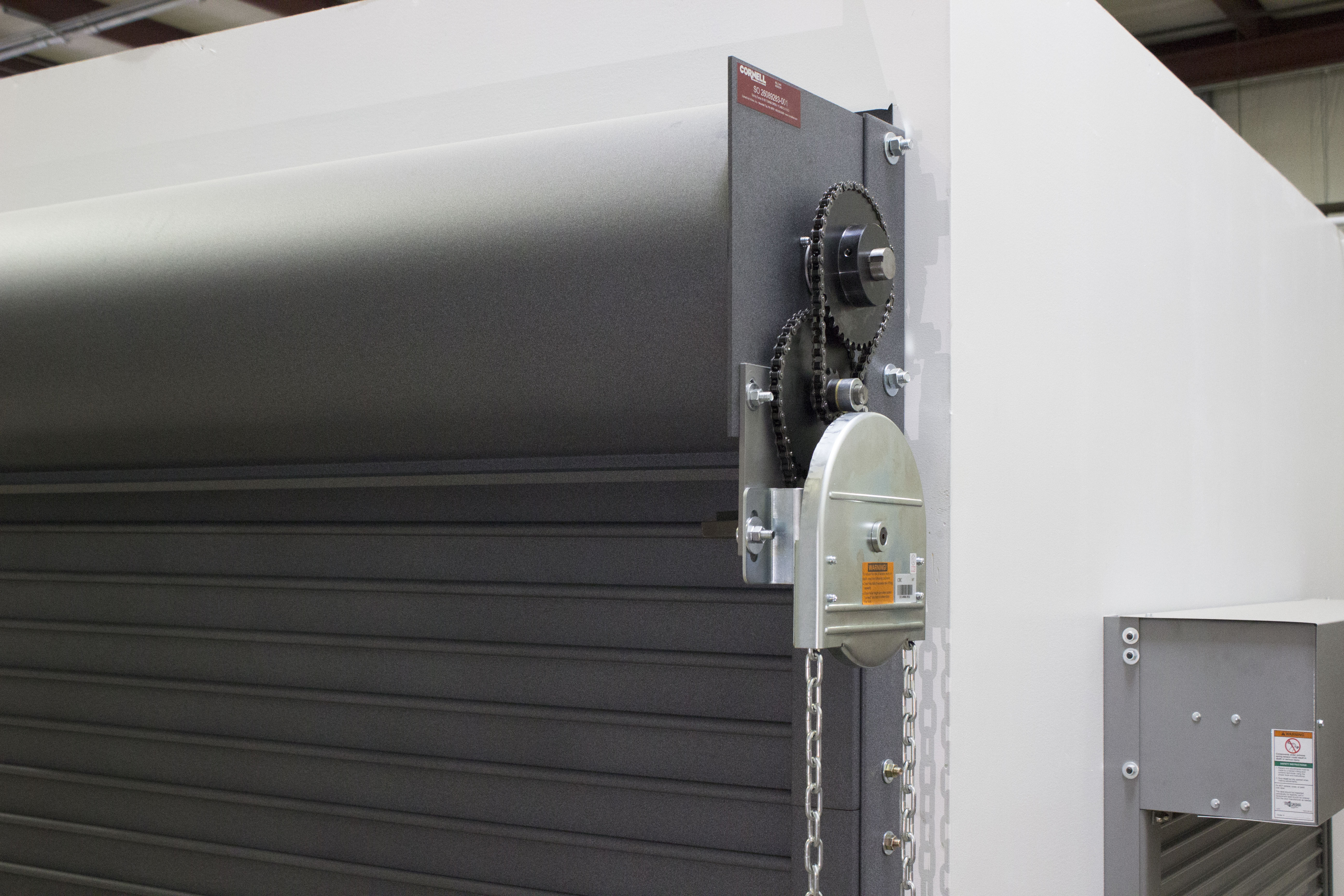 view of the retrofit operator