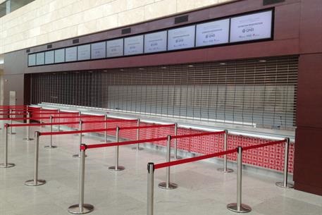 Picture of Counter Shutter in a convention center